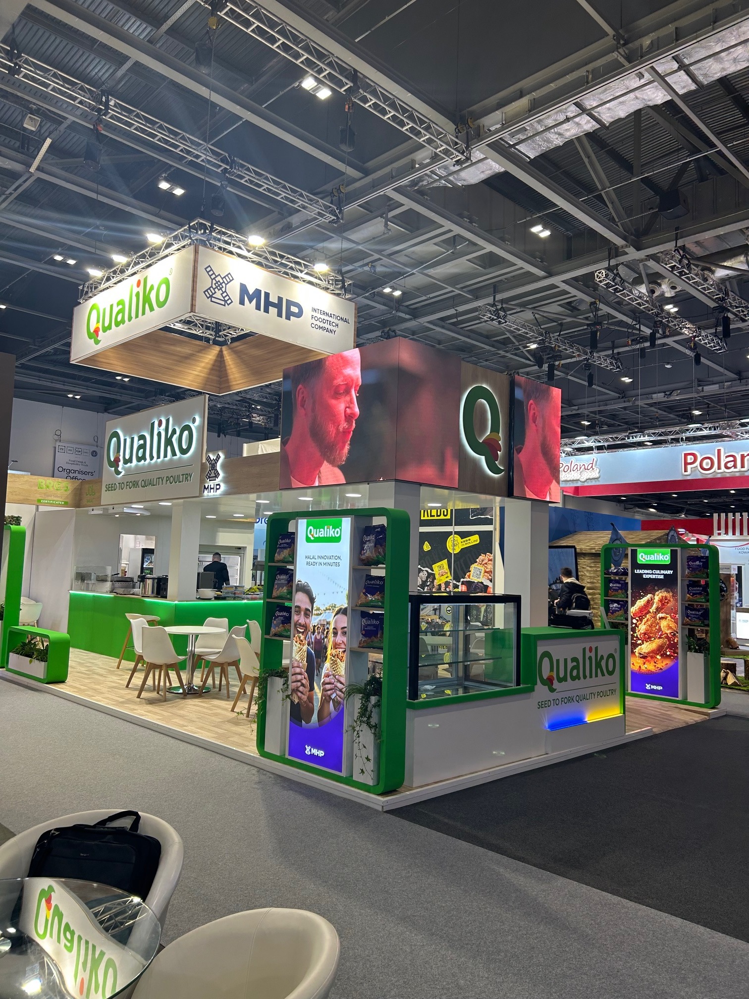 Stand de MHP en Alimentaria · Barcelona