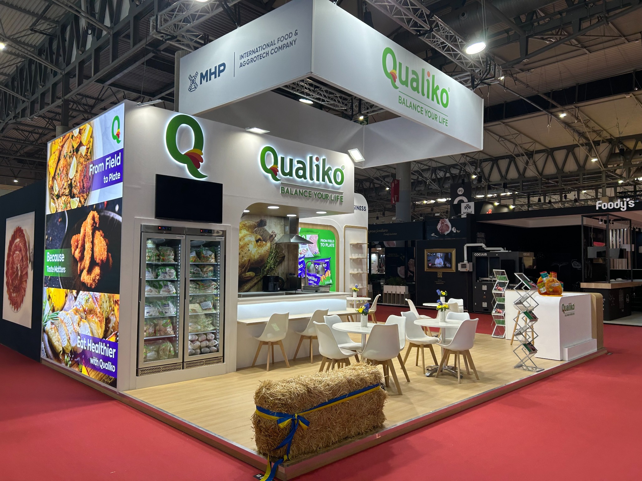 Stand de MHP en IFE London · Londres