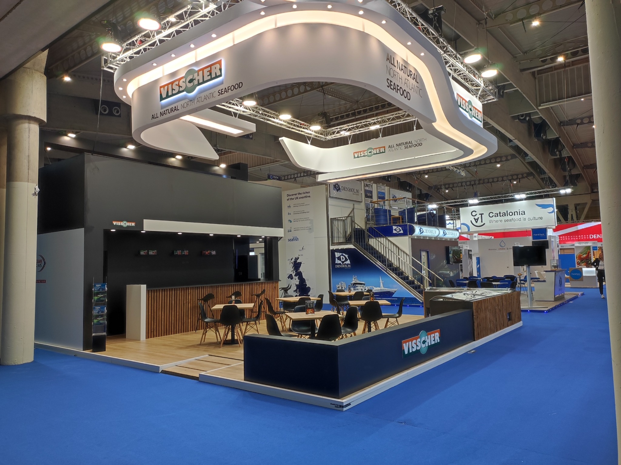 Stand de Visscher Seafood en Seafood · Fira Barcelona